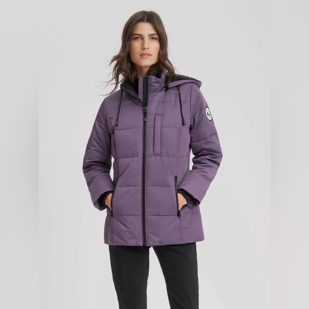 Arctic Expedition‎ Gaspe hybraDOWN™ Parka Purple NWOT